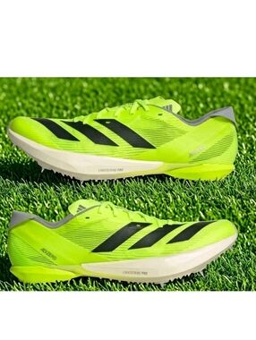 Adidas Adizero Ambition Lucid Lemon Running Track & Field Shoes